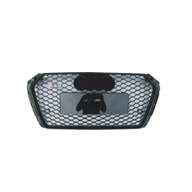 accesorios para auto2017-2019 Black Frame grill For  A4 change to RS4 front grille