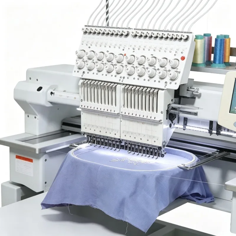 Manufacturer Wholesale Embroidery Machine Precision Stitch Multi Needles Custom Uniforms Pattern Output Fast Professional New