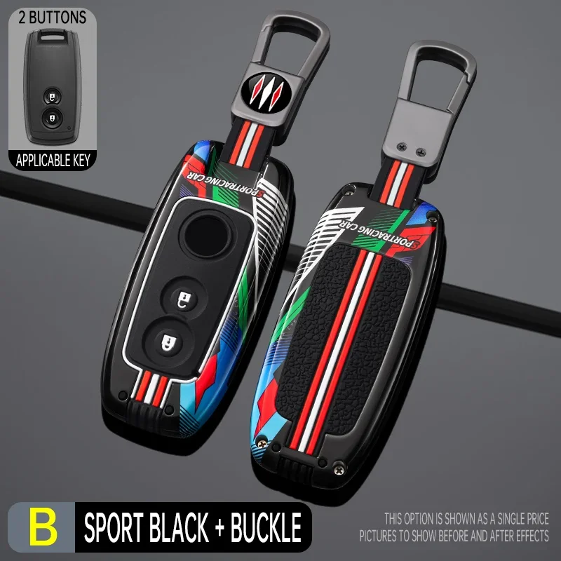 

Metal + silicone Car Key Case Cover Shell for Suzuki Swift Kizashi SX4 S-Cross Maruti Ciaz Baleno Keyless Protect Accessories