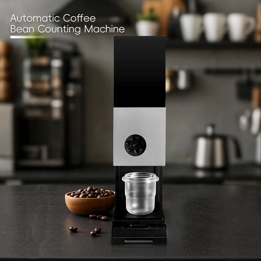1. Commercial Cafe Smart Coffee Bean Dispenser Automatic Bean Counting Accessory for Combined Use With Coffee Grinder