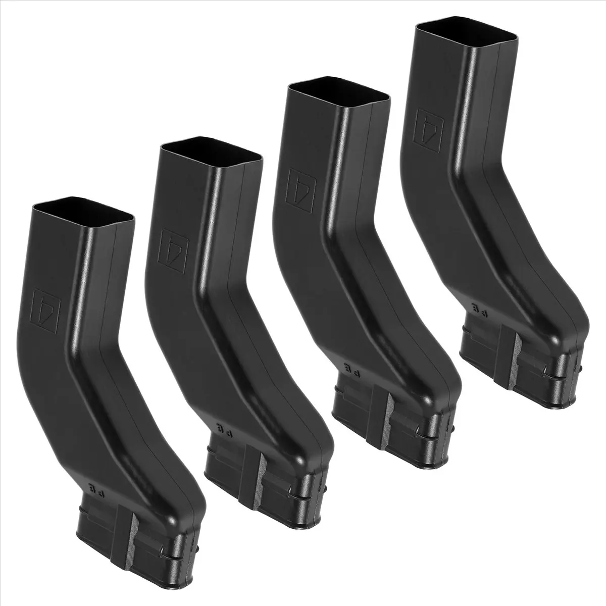 #47Q Car Back Seat AC Outlet Air Vent Extension Tube for Subaru Outback,Extension Tube,(ABS) 2