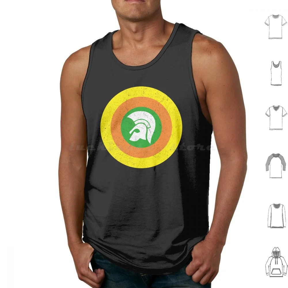 Mod Reggae Tank Tops Vest Sleeveless Ska Reggae Rocksteady Trojan Records Skinheads Mods Mod Reggae