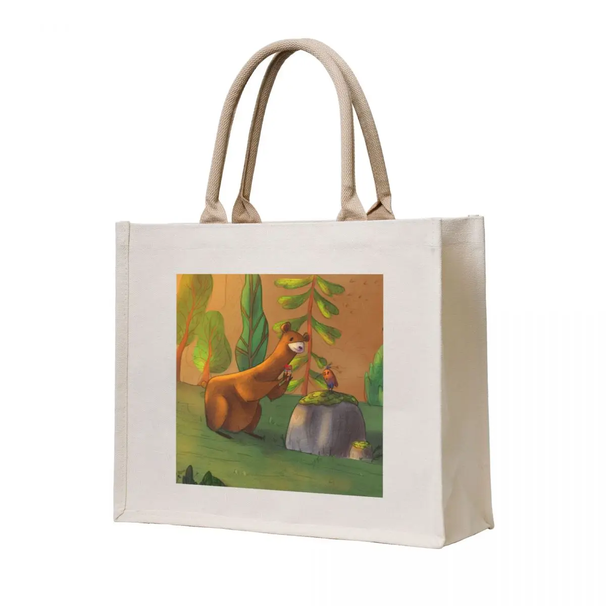 

The BEARing of a present Tote Bag tote bags men Candy bags Shopping bags shopper bag woman