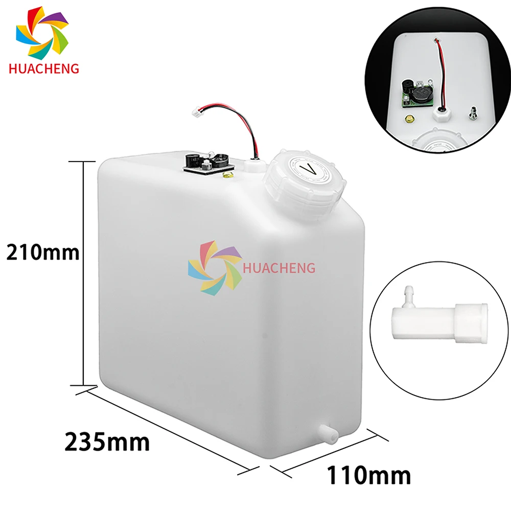 1Pcs 5L White Ink Tank Continuous Supply Ink System with Stirring Motor and Float Sensor Ink Bottle Ink Pot for DTF Printer