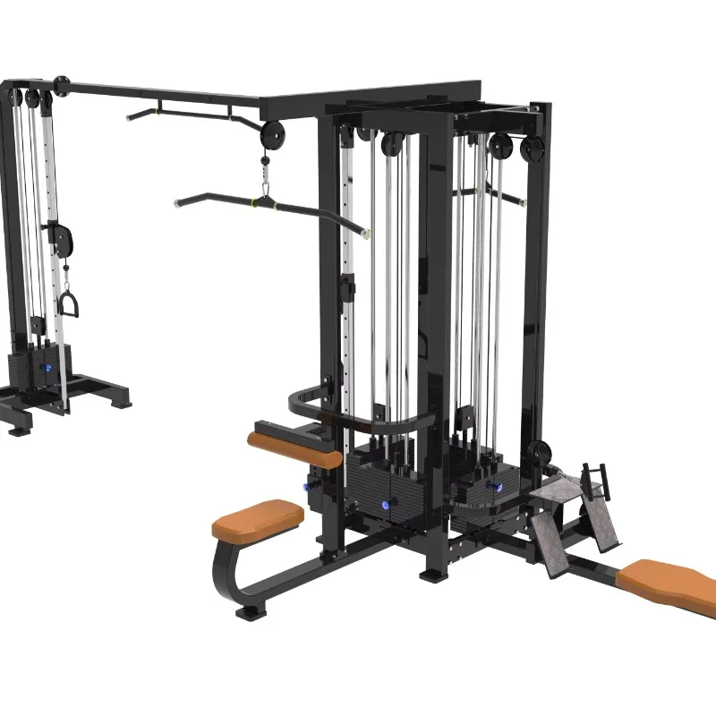 5-Person Station Fitness Gym Equipment, Multi-functional Combination Strength Machine with Factory Price
