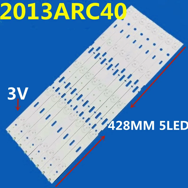 tira de luz de fundo led para 2013arc40 40vle4420bm 40vle4520bm 40vle4421 40vle4520bf 40vle5520 40vle5520bg 40vle5425wg led40k30jd 01