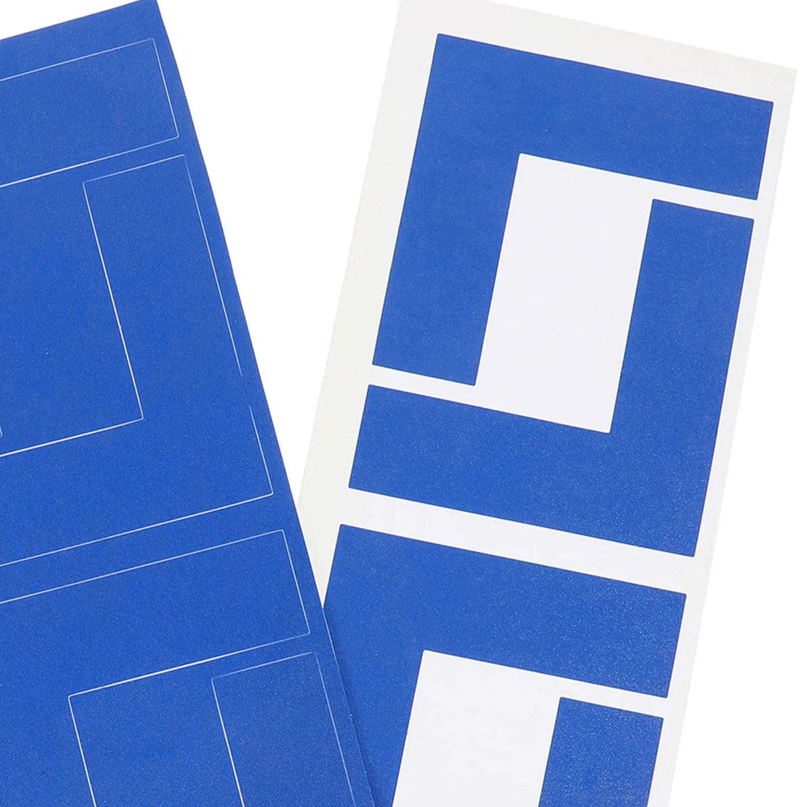 8Pcs Wear-Resistant Anti-Slip Floor Tape Positioning Stickers High Visibility L Shaped Markers for Workplace Floor Organization