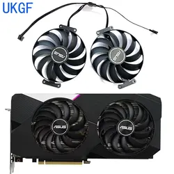 New 95MM 7PIN CF1010U12S FDC10U12S9-C DC 12V 0.45A Cooling Fan for ASUS RTX 3070 3060 Ti Dual OC Fan