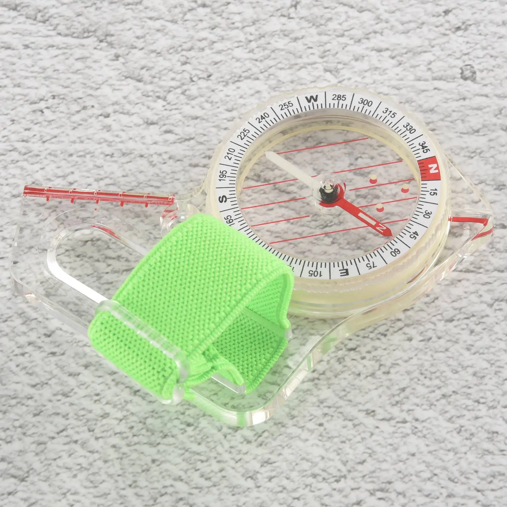 A89E-Professional Outdoor Thumb Compass Competition Elite Direction Compass Portable Compass Map Scale