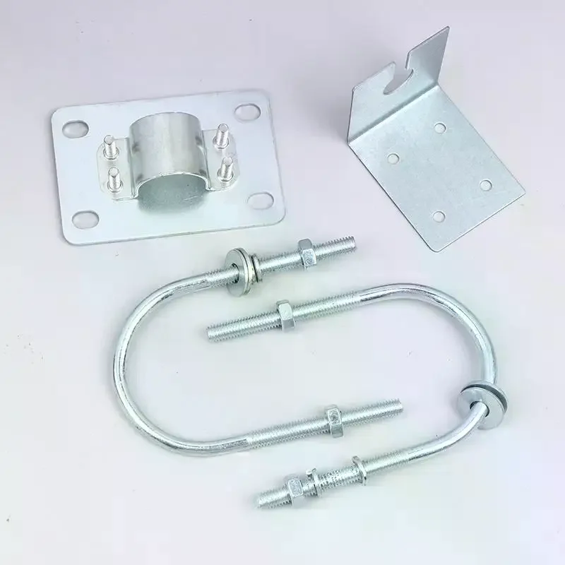 20mm Omni Fiberglass Antenna Clip Anti-falling Bracket Holder U Bolts Installation Clamp Holding Pole Fixation