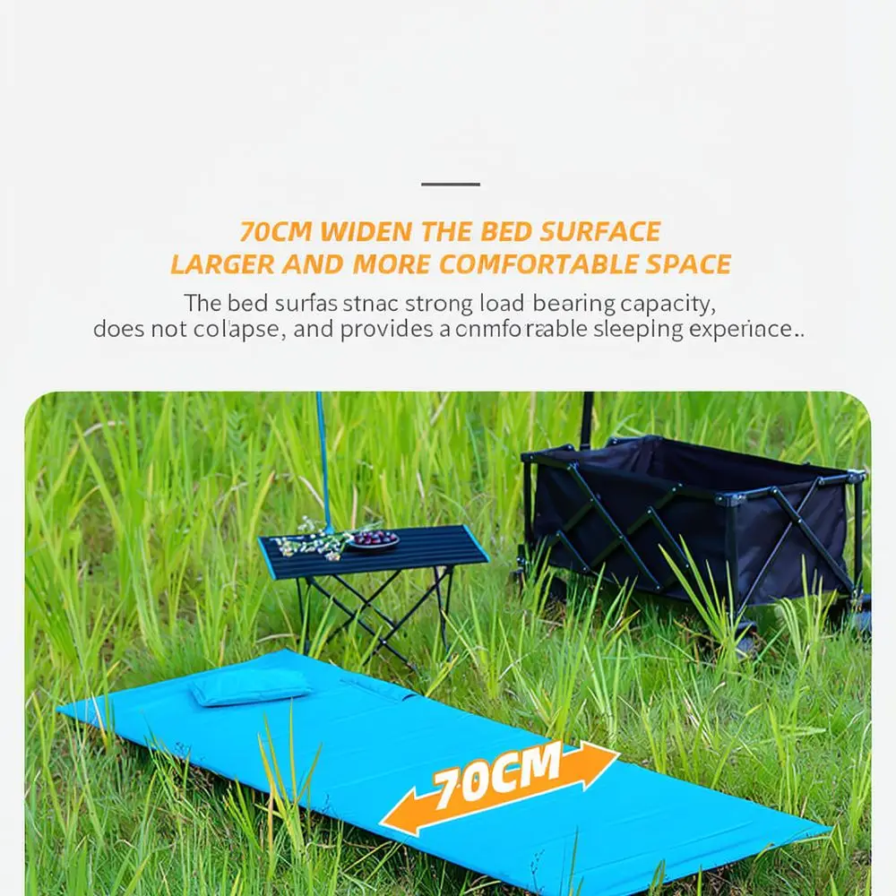 Camping Cot Replacement Fabric For Campleader Outdoor Portable Folding Bed Durable Polyester Material Travel Mat Pad