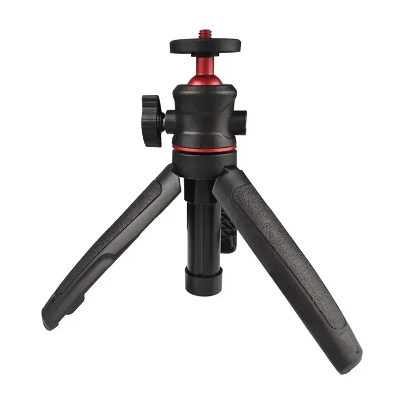 Tripod dapat diperpanjang untuk perjalanan, Tripod kamera genggam, Tripod Mini ponsel dudukan fleksibel Selfie Vlog