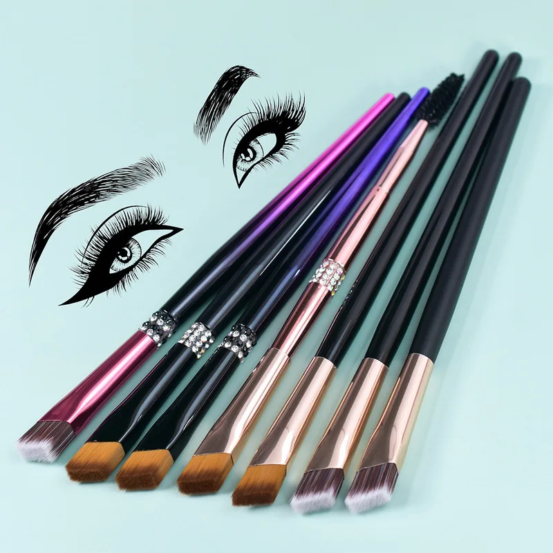 Square Eyebrow Brush, Wild Eyebrow Brush, Hairline Brush, Magic Tool, Multi-functional Beauty Tool For Hair Flu