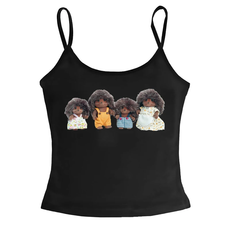 Y2k Kawaii Cute Tops kitty fairy tale Print Baby tee Goth Harajuku Elegant short Sleeve Vintage Women Aesthetic emo Streetwear