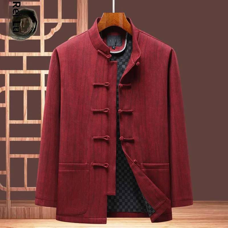 long-sve-men's-tang-suit-jaet-autumn-clothing-ly-birthday-andpa-casual-pure-color-polyester-fiber-00