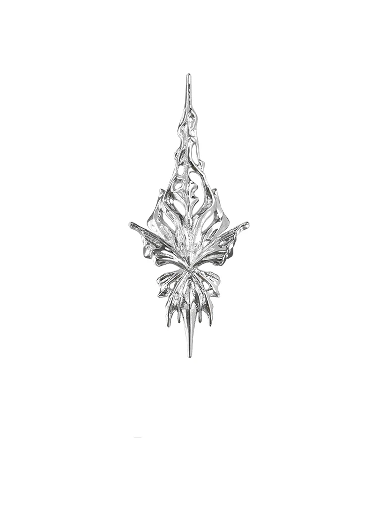 2024 New Nail Ring Metal Butterfly Geometric Punk Spiked Fingertip Jewelry for Men and Women Party Gift