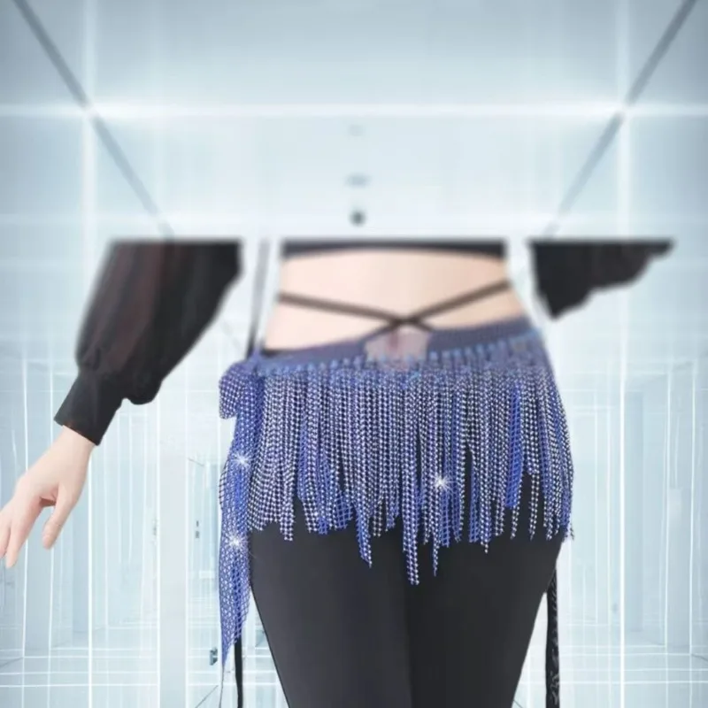 Danse personnalisée du ventre, écharpe de hanche, jupe gitane, costume de danse orientale pour femmes, sari indien, danse orientale professionnelle