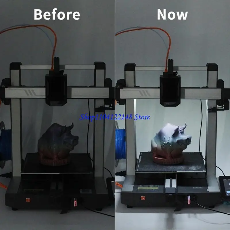 

P9FA USB Port High Brightness Lighting Strips for Kobra3 LED Lights Strips Printer