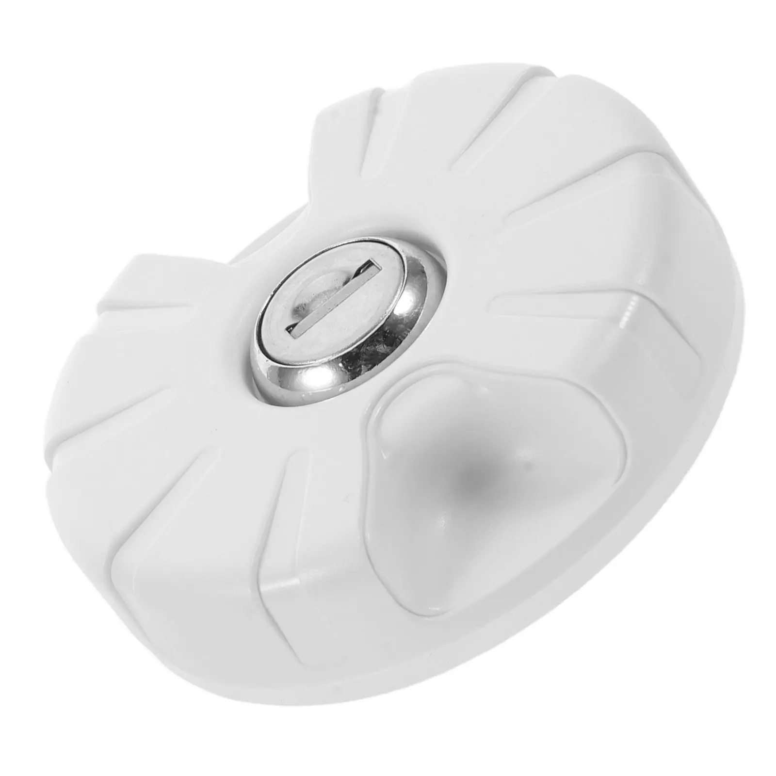 1Set Rv Water Inlet Cover with Spring Lock 2.6 Inch Leak Proof Fill Hatch Cap for Motorhomes Caravans Gravity Fresh Water Tank