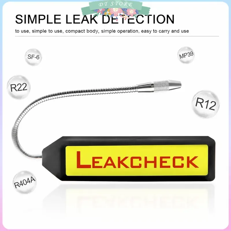 Gas Leak Detector Freon Analyzer CFC HFC Halogen Refrigerant Air Conditioning R22a R134a Sniffer Tool