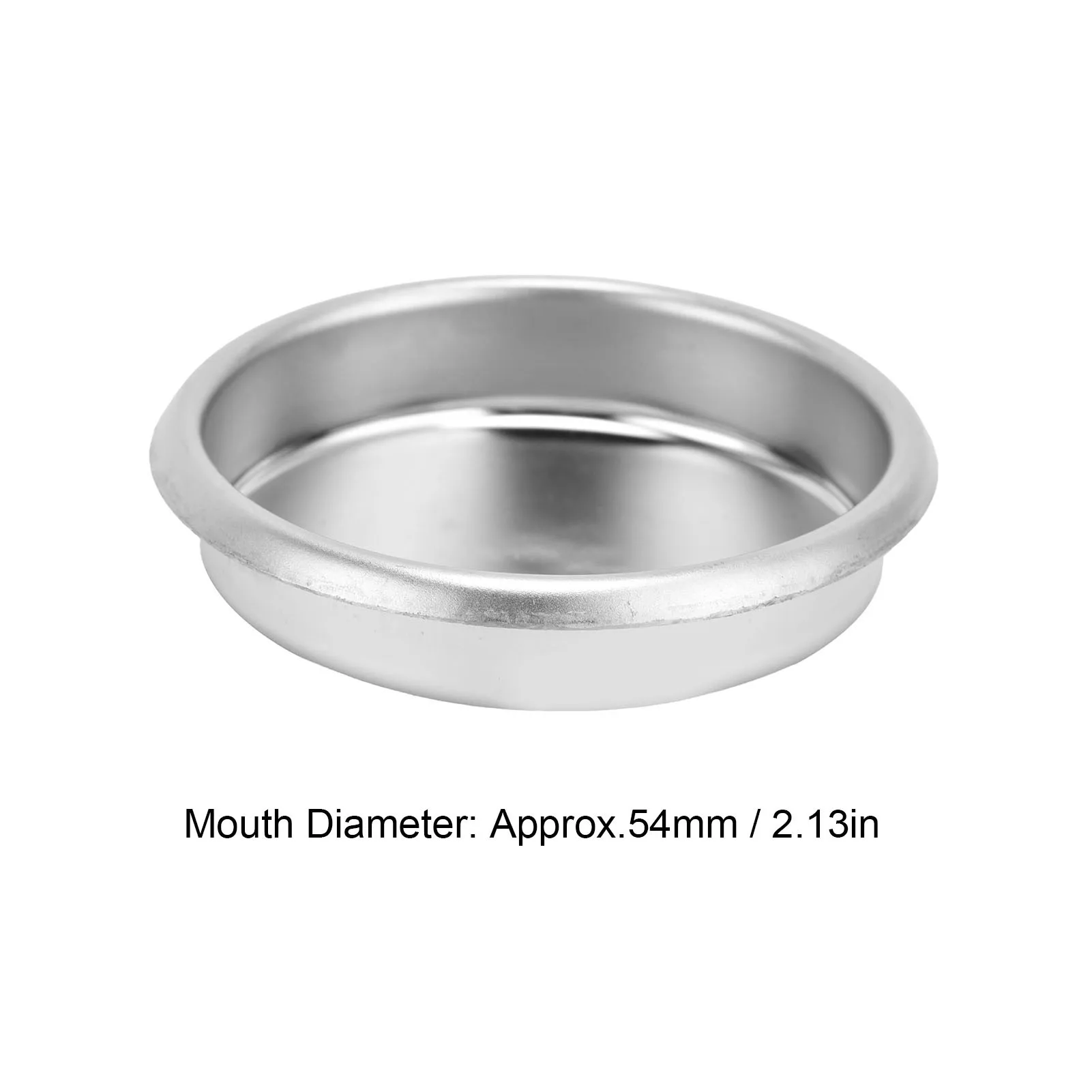 54mm máquina de café de aço inoxidável backflush inserção metal filtro cego para breville sage8 série 870 disco cego backflush