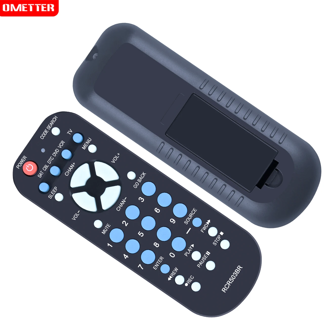 For RCA 3-Device Palm-Sized Universal Remote, Long Range IR, for Most Major remote control, RCR503BE RCR503BR RCR503BZ