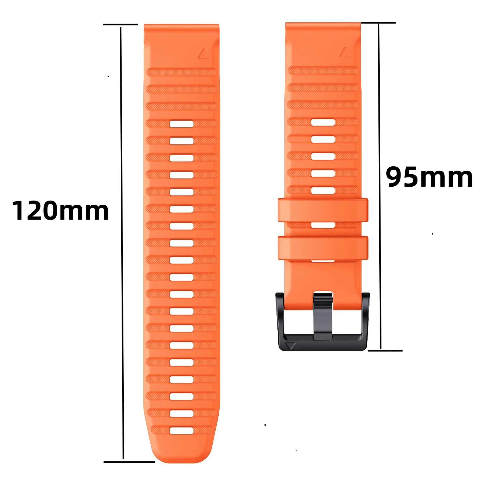 22 26MM Silicone WatchBand Strap For Garmin Fenix 7 7X 6X 6 Pro 5 5X Plus Epix Gen2 Enduro 2 WristStrap QuickFit Release Bracele