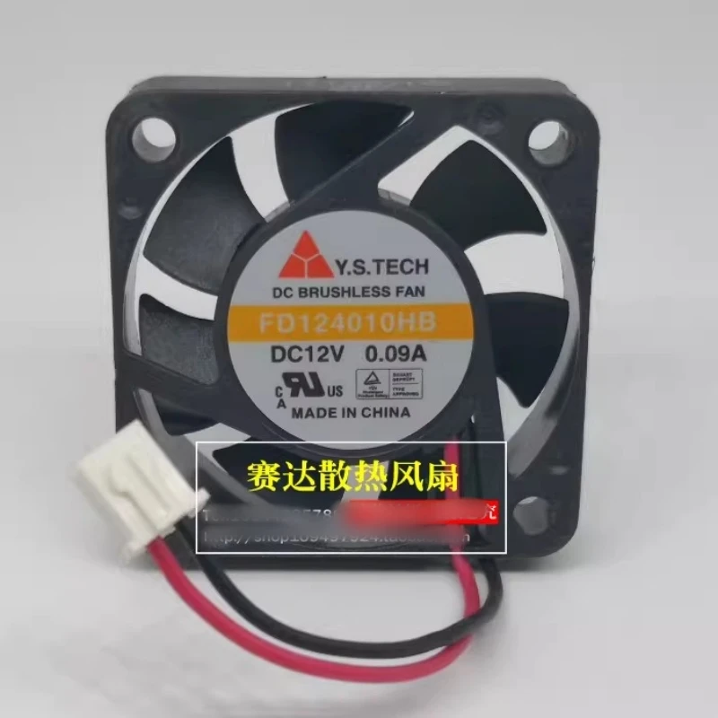 

Бесплатная доставка, оригинальный вентилятор 4010 4CM12V 0.09A FD124010HB с двойным шарикоподшипником