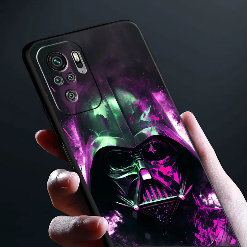 Case For Xiaomi Redmi Note 13 11 12 10 Pro 12C 9S 10C 8 9A 9C 12S 7 8T A1 Plus Silicone Phone Cover S-Stars W-Wars Darth Vader