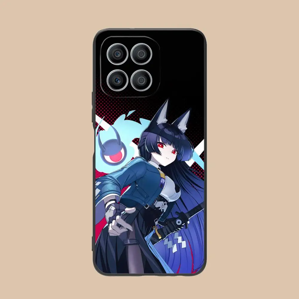 حافظة هاتف Zenless Zone Zero Hoshimi Miyabi لهاتف Honor 90 80 70 60 50 30 20 10 9 8 7 Pro S SE Lite 5G واقية من الطباعة الملونة #6