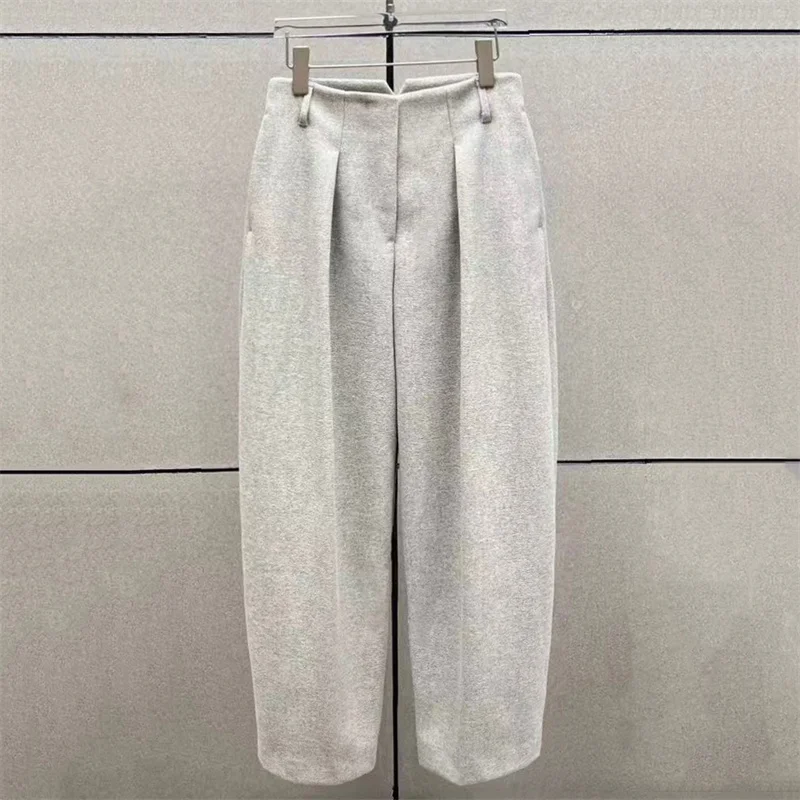 Women's pants New high waisted slim fit straight leg pants for the summer of 2026 Casual women's suit pants y2k wide leg pants