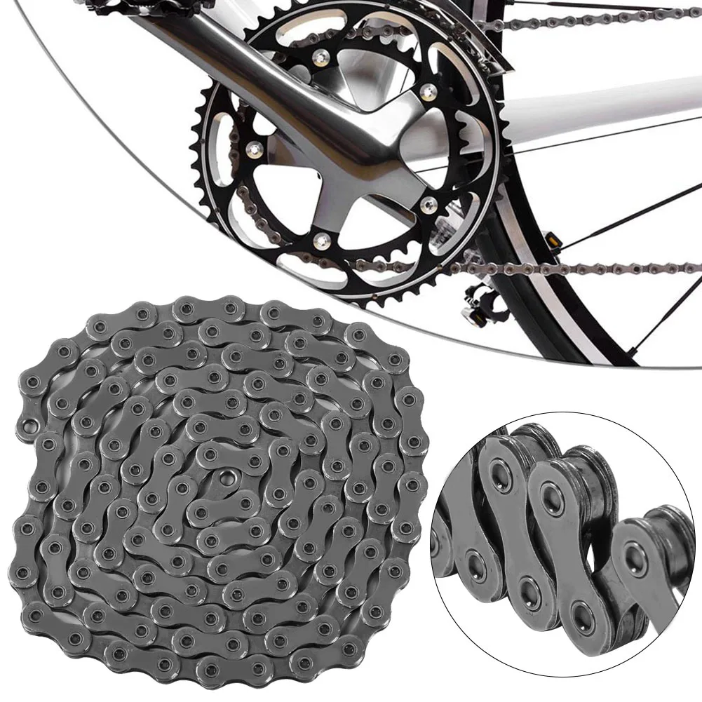 

HG901 Steel Smoky Gray Mountain Bike Road Bicycle 11/33 Speed Chain Replacement Parts Accessories