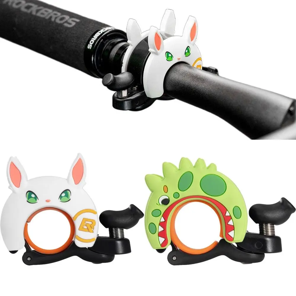 

Waterproof Funny Bicycle Bell Loud Sound Clearly Cartoon Cycling Ring Bell Non-slip Easy To Install Handlebar Safety Horn