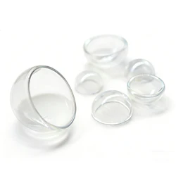 10pcs/lot 8/10/12/15mm/16mm/18mm/20mm/25mm/30mm Hemisphere glass dome diy clear half round glass globe bubble glass vial pendant