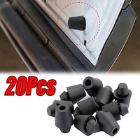 20Pcs Car Door Rubber Pads Anti-collision Gasket Trunk/Hood Closing Shock Absorbing Dampers Rubber Buffer Blocks Car Accessories