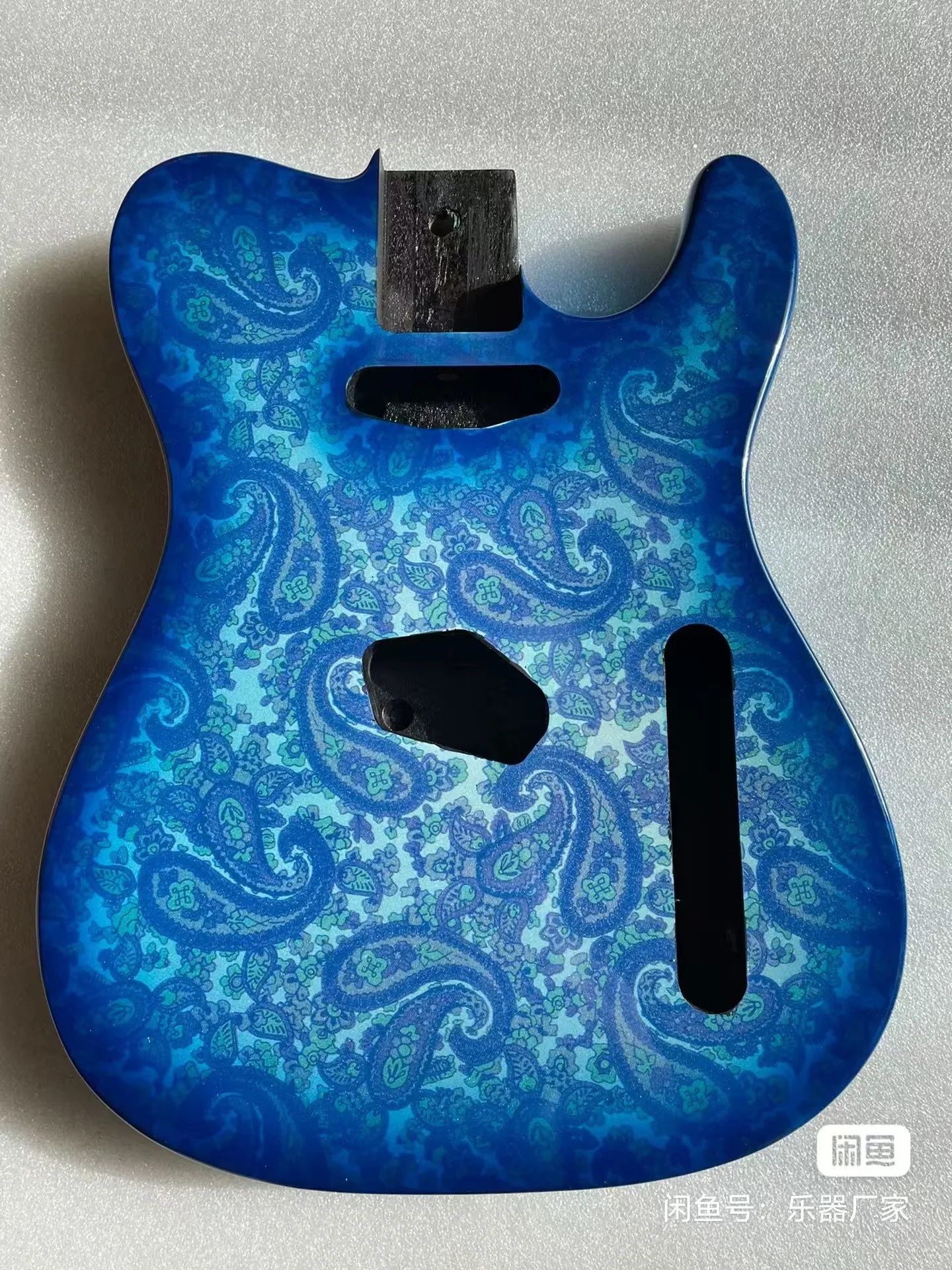 Blue Amoeba Electric Guitar Body Mahogany Electric Guitar Bodies for DIY Guitar Making