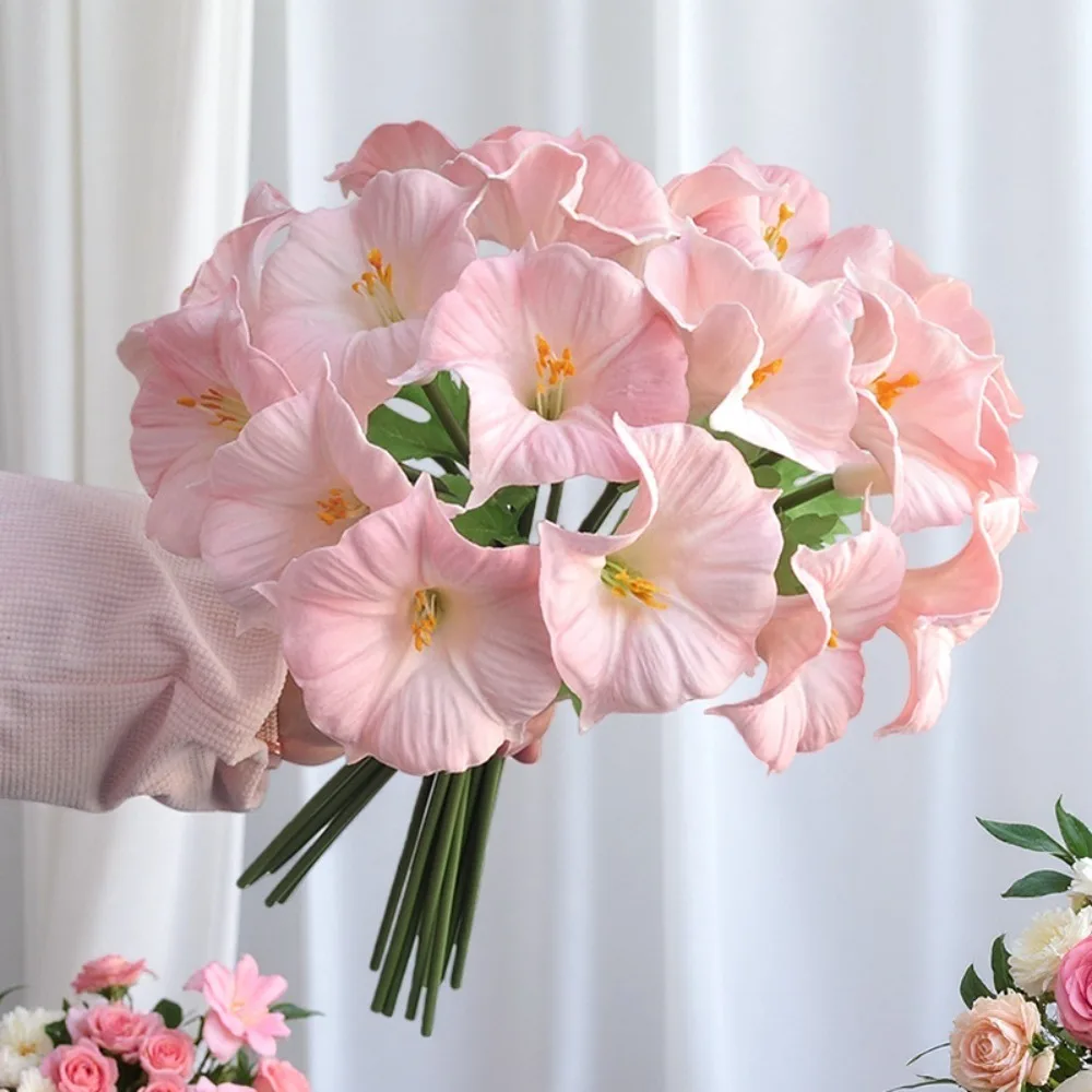 2pc-artificial-pink-morning-glory-flowers-for-home-wedding-restaurant-decoration-and-special-holiday-decorations