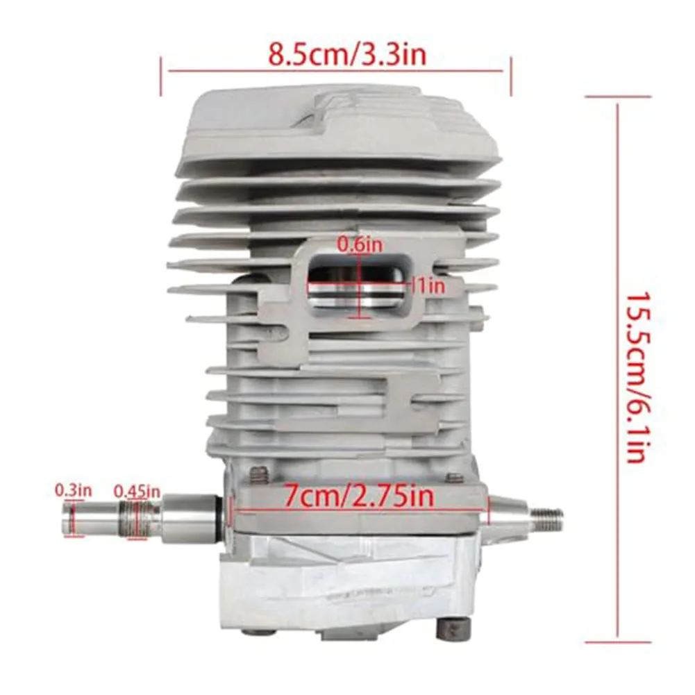 49MM Cylinder For -Piston Kit With Spark For MS390, MS290, MS310 Chainsaws Cylinder -Piston Spark -Plug Kit Chainsaw Spare Parts