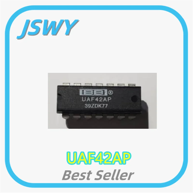 (1/5 Pieces) UAF42AP UAF42 DIP-14 Package Active Filter Chip, Brand New and Original.