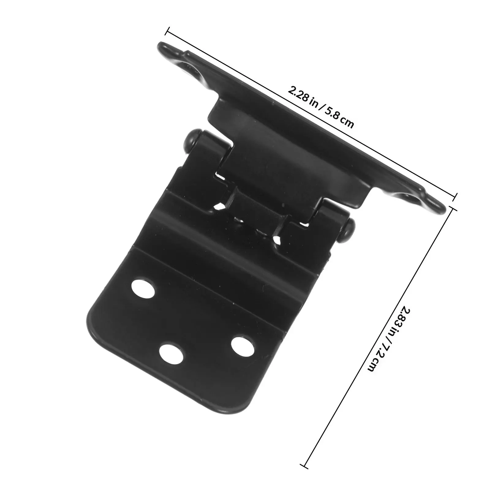 Metal Self Closing Spring Loaded Hinge Cabinet Door Replacement Residential Door Hinge for Kitchen Bathroom Rv