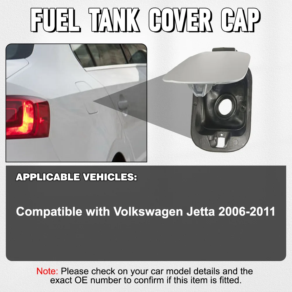 

For Volkswagen Jetta 2006 2007 2008 2009 2010 2011 Car Gas Fuel Filler Tank Door Lid Flap Cover Cap 1K5809857B