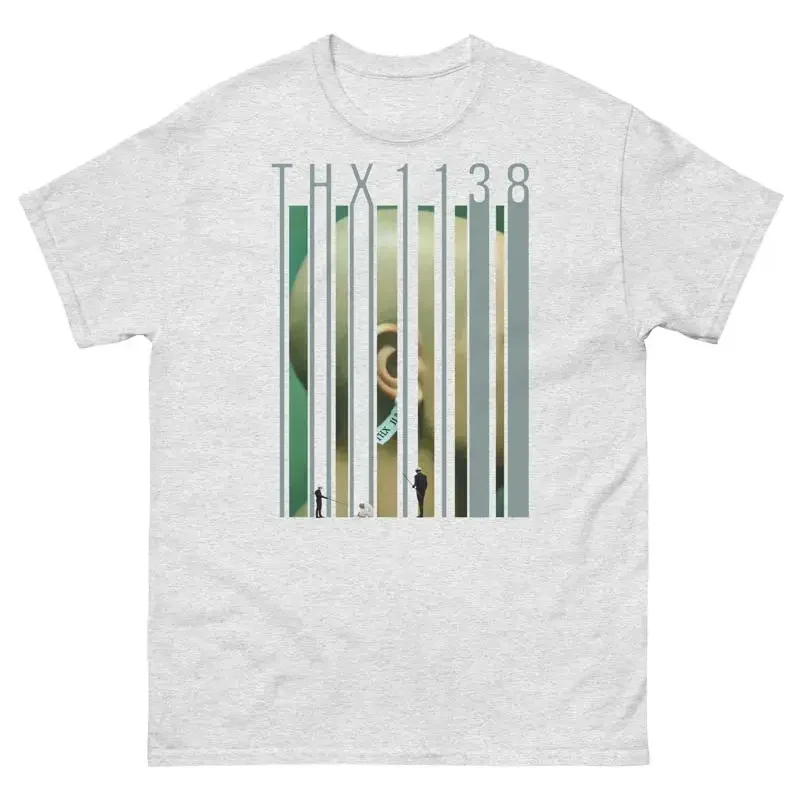 THX 1138 Camiseta Essencial Harajuku Estilo Unissex