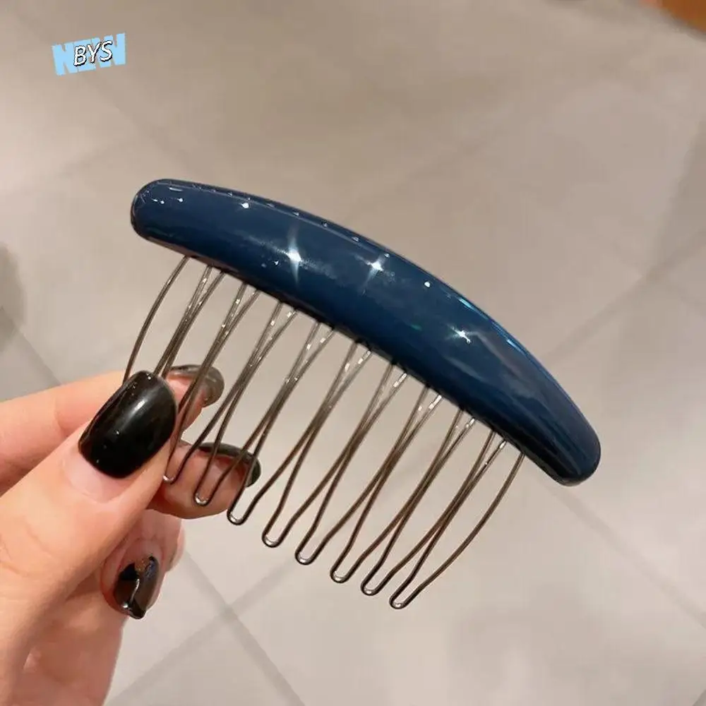 

Hair Comb Hair Comb Hairpin Side Clip Barrettes Hair Comb Clip Candy Color Hair Clip Korean Style Headwear Broken Hair Clip Girl