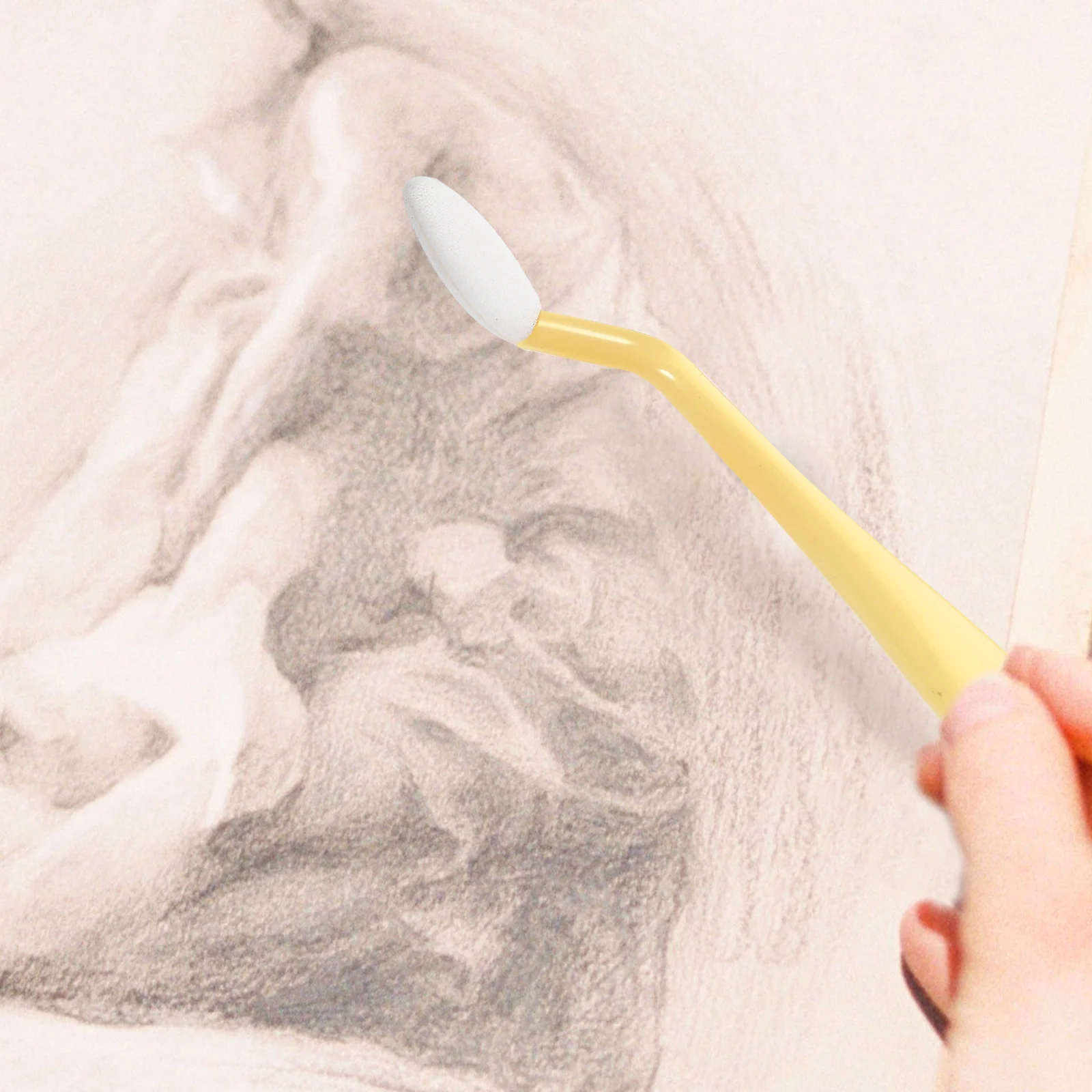 1 مجموعة من أدوات الرسم عدة مزج جذوع رسم مناديل الرسم ممحاة للفنانين أدوات رسم الفحم المبتدئين يوميا #4