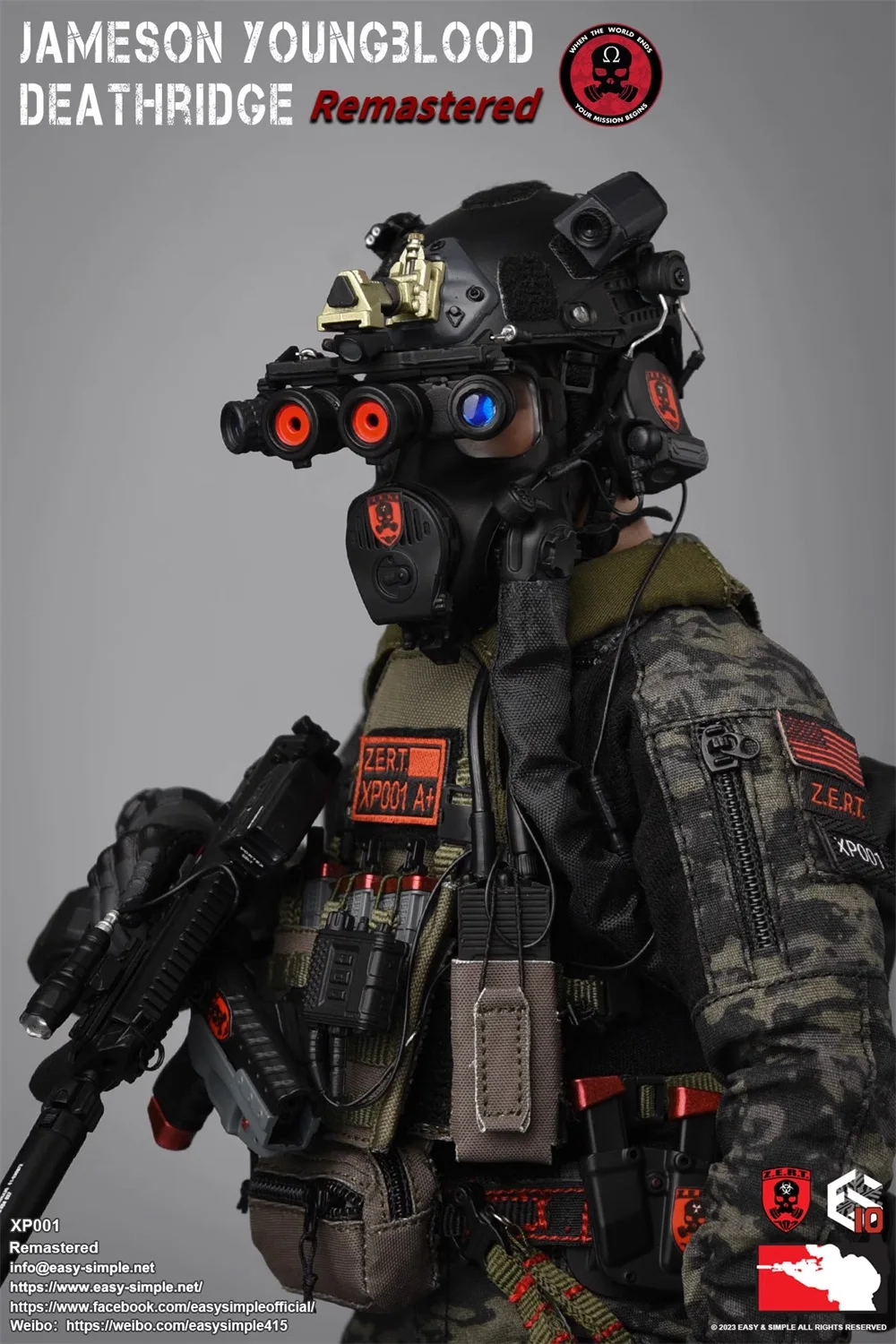 In Stock For Sale 1/6th EASY&SIMPLE ES XP001 US. Soldier Doll Full Set Moveable Action Figure About 12