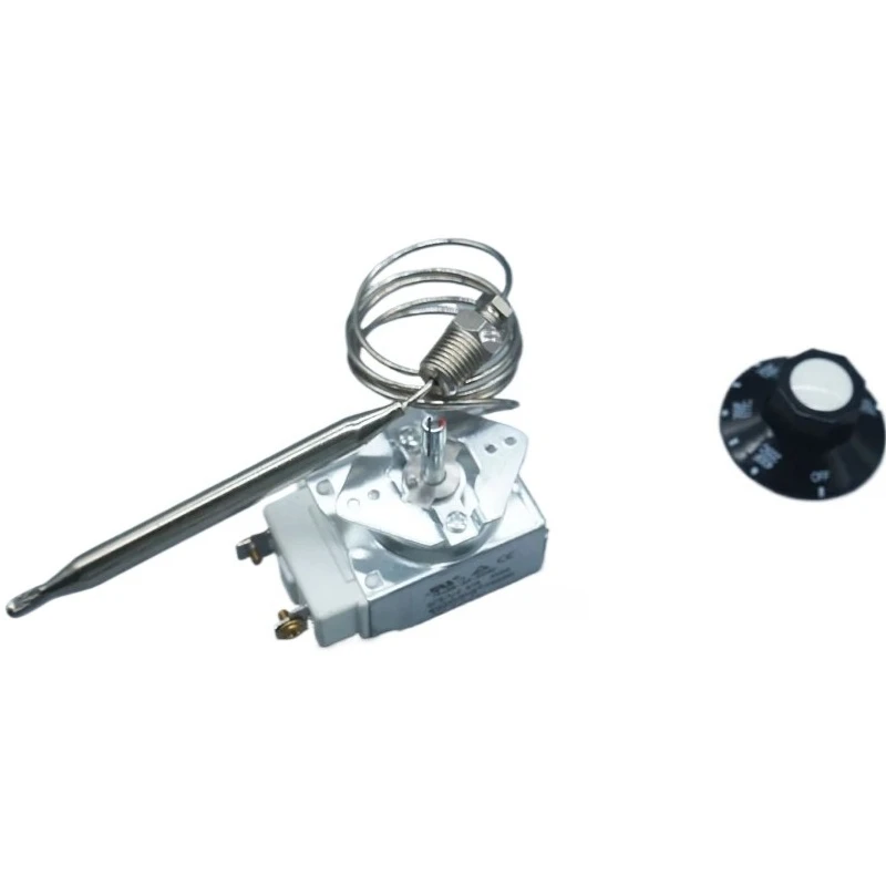 200-400F Fryer Thermostat 1/4 Inch NPT Thread Temperature Control Switch RX-1-36 Cooking Equipment Replacement Thermostat