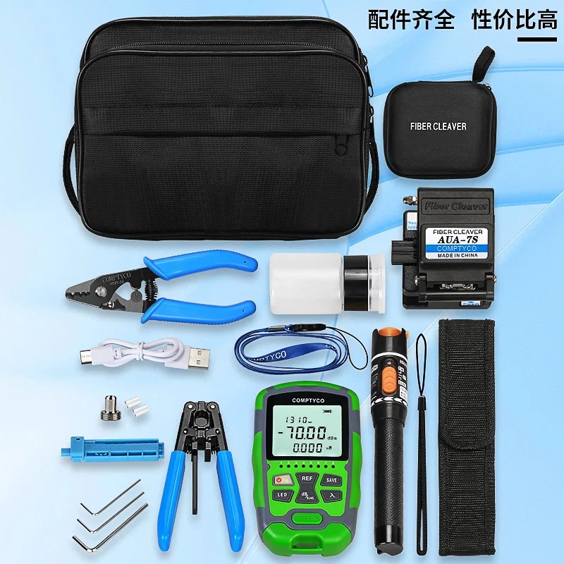 Инструмент для холодного подключения оптического волокна AUA-MC7/M5, мини-измеритель оптической мощности для резки