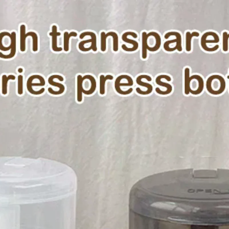 Bouteilles rechargeables pour ongles, distributeur de pompe à pression vide, dissolvant de vernis à ongles, nettoyant, bouteille de maquillage, outil de manucure