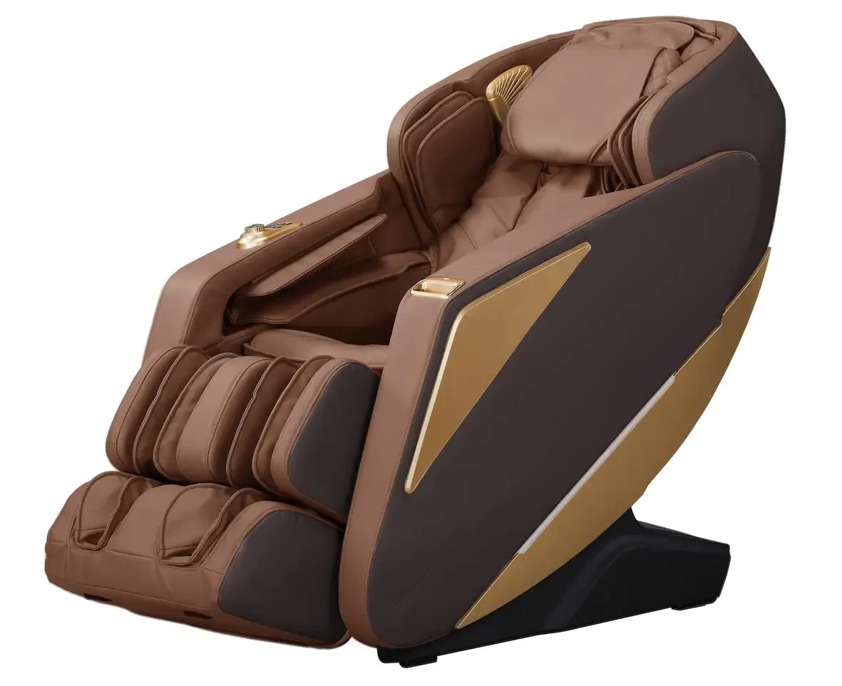 Electric Sl Track Foot Full Body Spa Zero Gravity Shiatsu Massage Chairs For Leg Massager