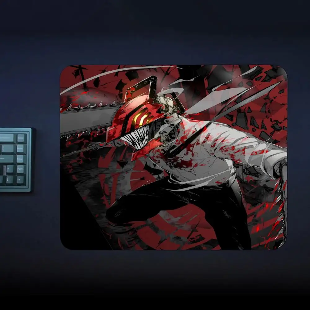 أنيمي C-Chainsaw مان ماوس الوسادة الألعاب أجهزة الكمبيوتر المحمولة ماوس ألعاب السجاد لوحة المفاتيح حصيرة مكتب حامي أنيمي الكرتون مسند الماوس